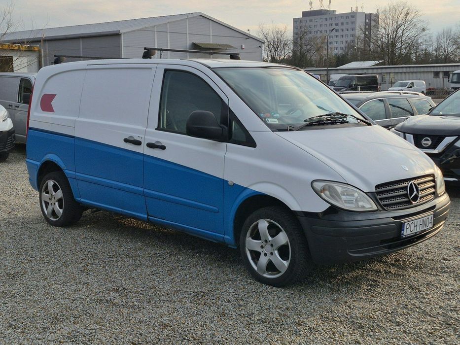 Mercedes-Benz Vito 2.2d, 88KM, Webasto, Spanie, Fotele Kapitańskie, Na ryby, Sprawdź