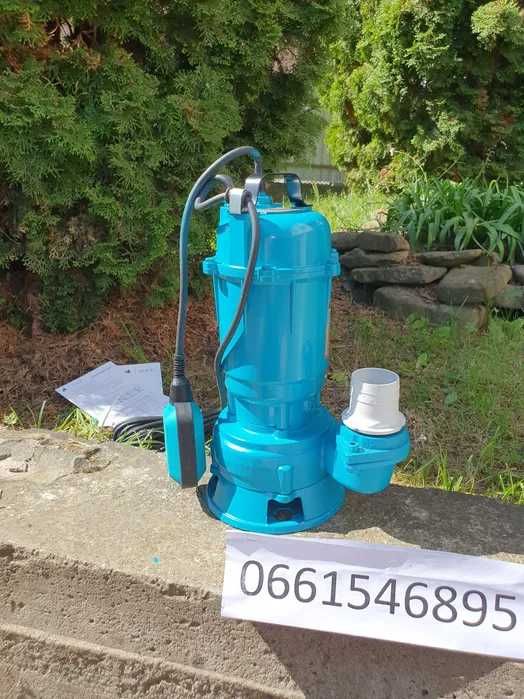 фекальний насос з ножом 2,7 kw + 25 МЕТРІВ ШЛАНГУ (ТІЛЬКИ ДОСТАВКА)