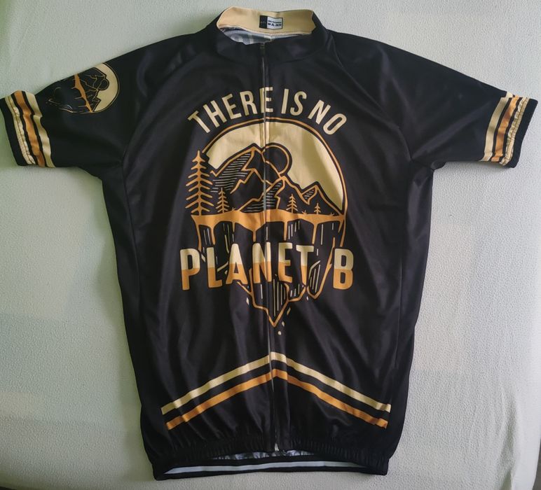 Koszulka rowerowa XXL Nowa - There is no Planet B