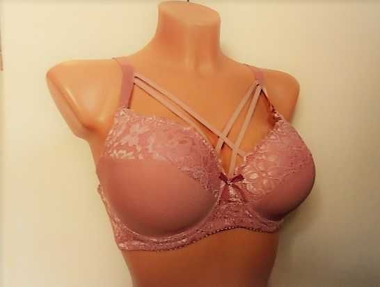 Han/ biustonosz 80D indyjski róż ramiączka straps