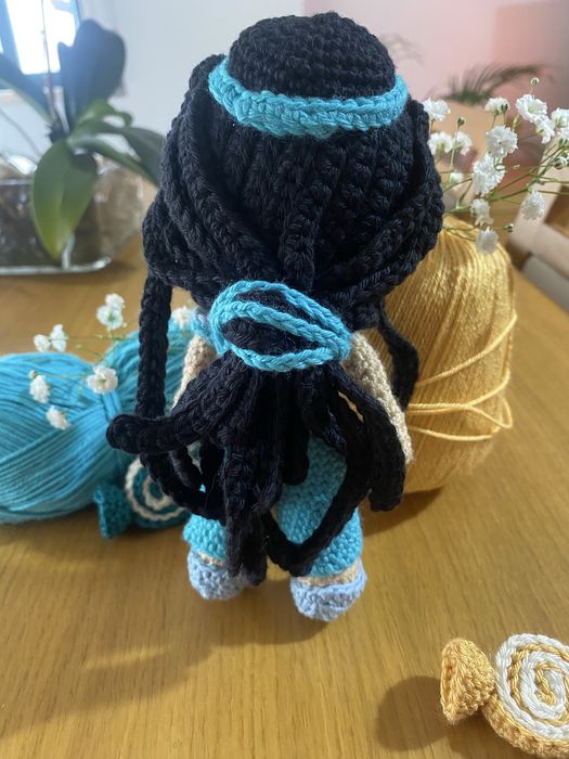 Princesa Jasmine Amigurumi