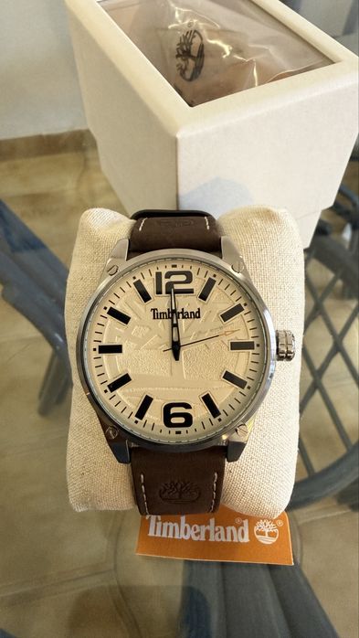 Relógio Timberland Masculino – Couro Autêntico – Estado NOVO!