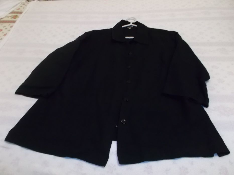 Casaco preto alinhado, 42