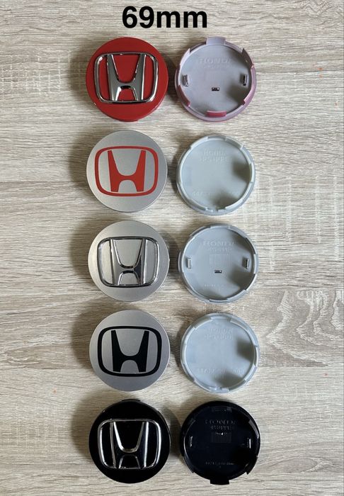 Conjunto de 4 centros Honda 56mm 60mm 65mm 68mm 69mm