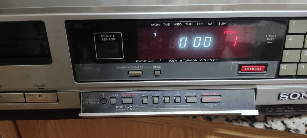 Vídeo Sony Betamax SL-C30E PAL