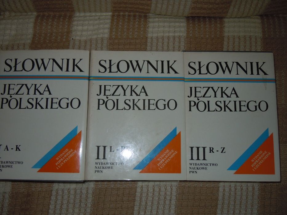 Słownik Języka Polskiego 3 Tomy