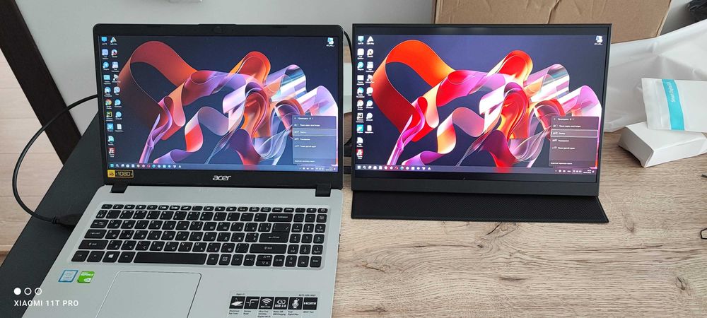 Новий портативний монітор UPERFECT 16" 2,5k IPS 144Hz HDR 178°