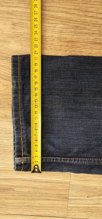 Wrangler spodnie dżinsowe męskie rozmiar W33 L36 granatowe