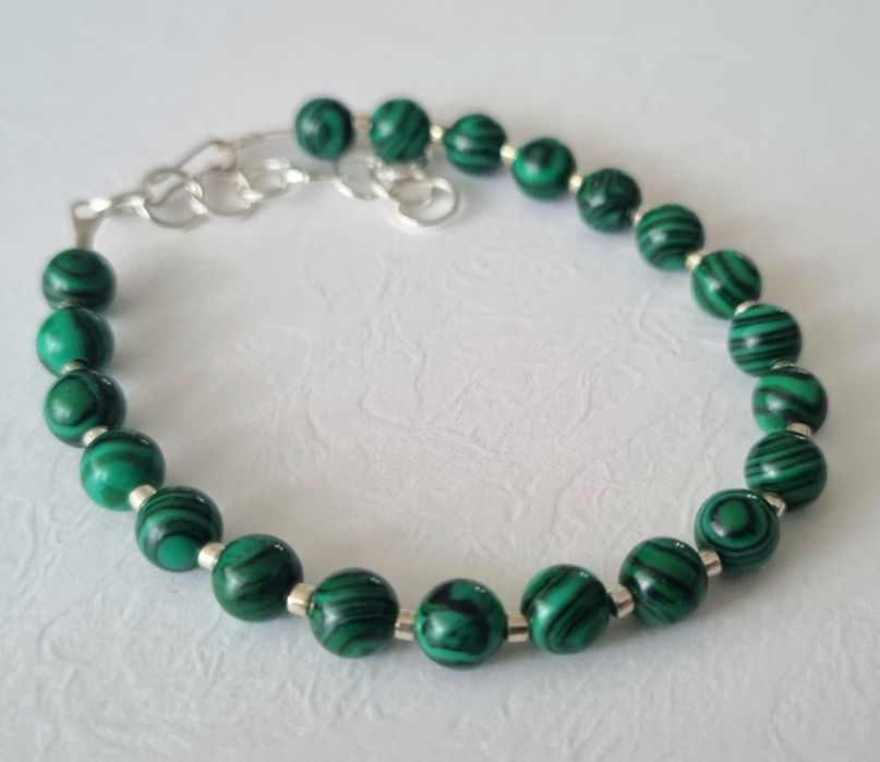 Bransoletka malachit