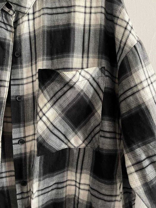рубашка чорна h&m.