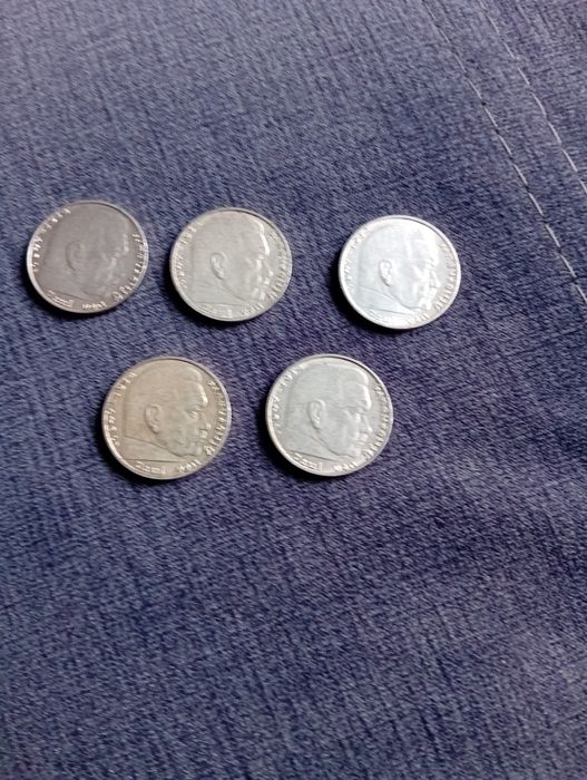 Monety 2 marki srebrne