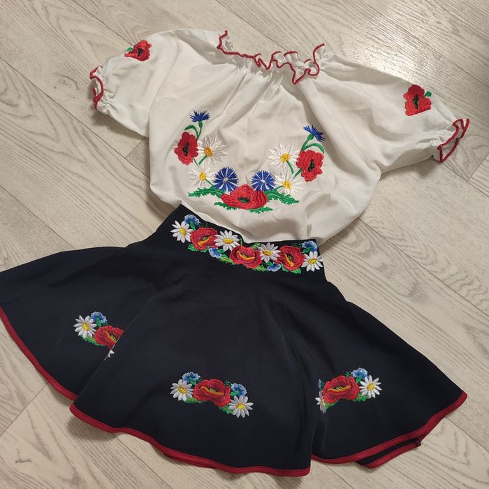 Вышиванка набор юбка и блузка