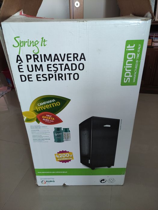 Aquecedor a Gás Chama Azul Blue Belle