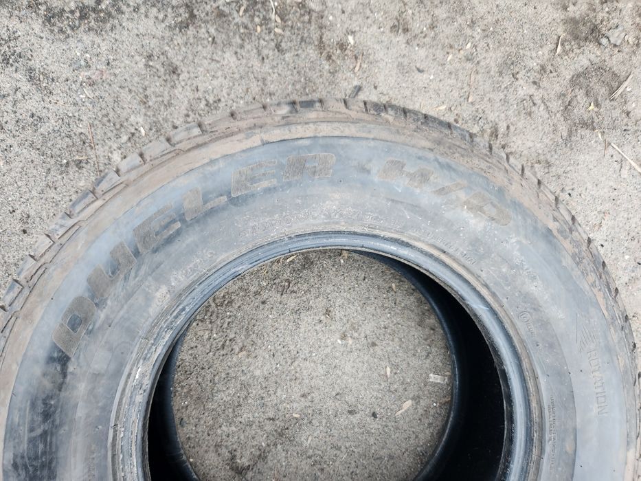 Продам колесо резину з запаски 245/70 r16 107h BridgeStone Dueler HP н