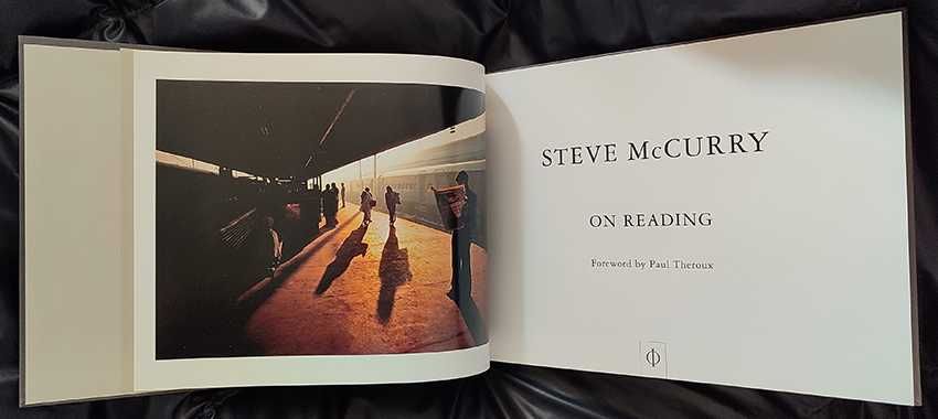 Steve McCurry "On Reading" - NOVO_selado