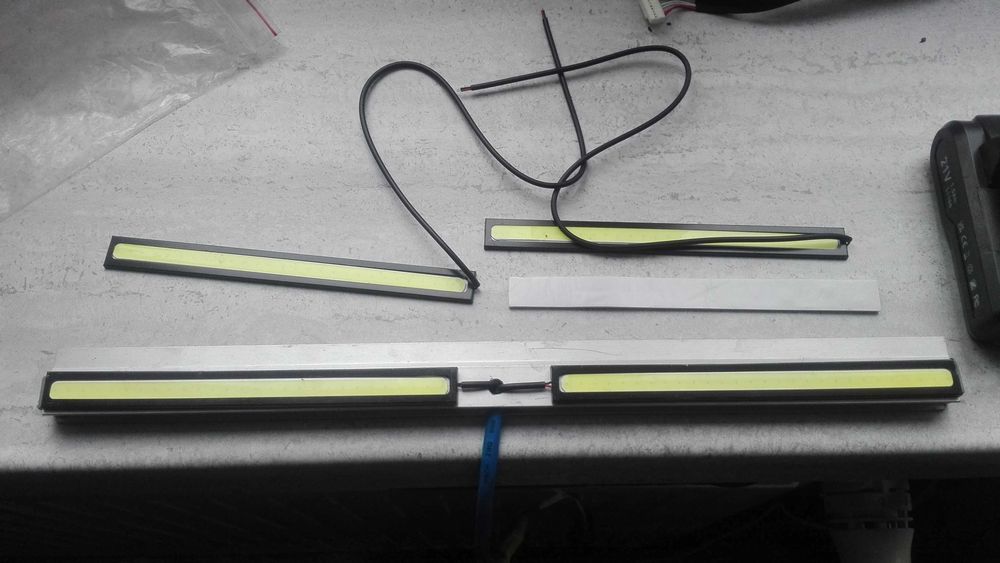 LED 12V do jazdy dziennej Paski