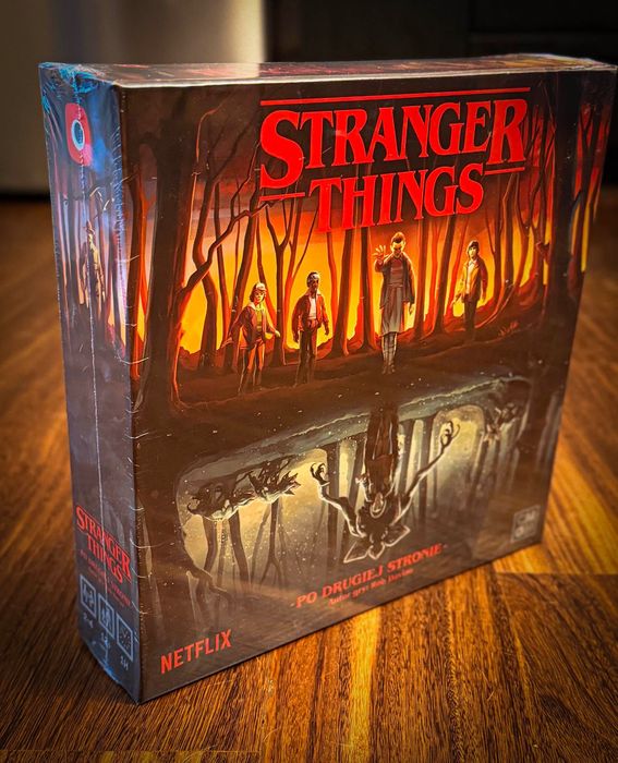 Gra planszowa STRANGER THINGS - nowa - genialna gra na podstawie serialu