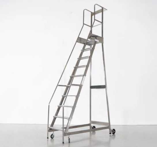 Escadas com Plataforma