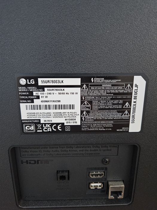 Telewizor LG 55 cali