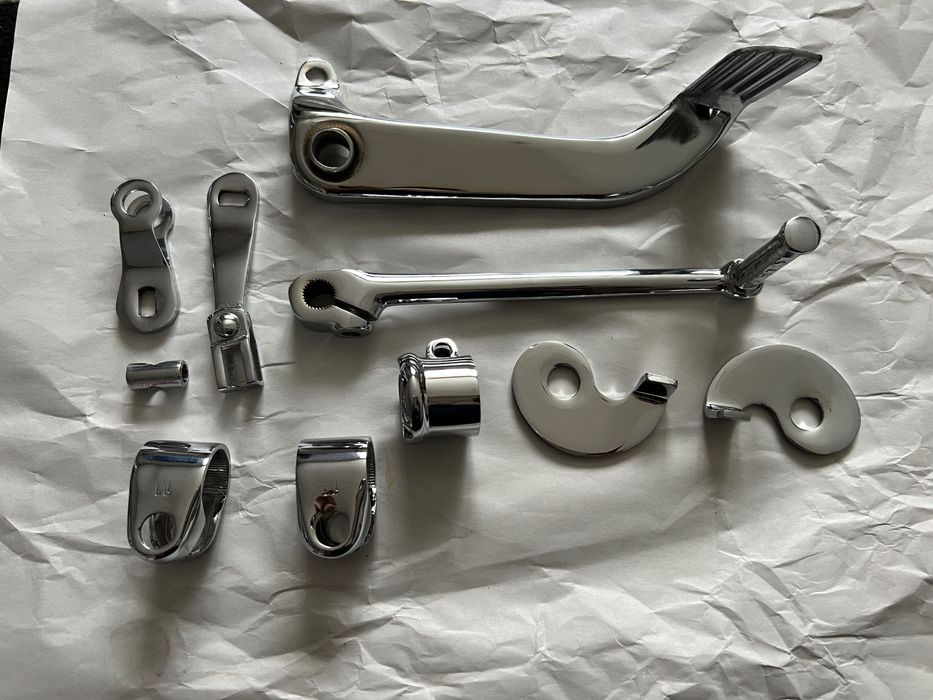 Chromowane części Wsk wfm shl jawa junak dkw bmw iż romet komar