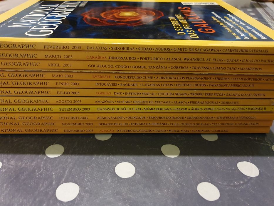 Lote revistas national geographic