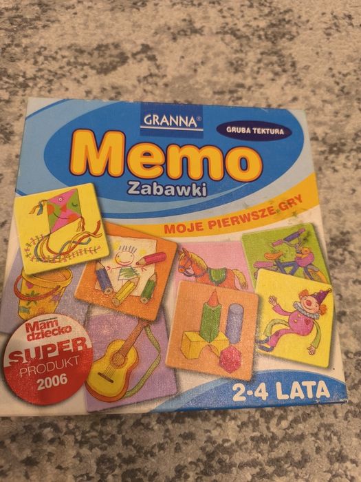 Memo dla dziecka 2-4 lata