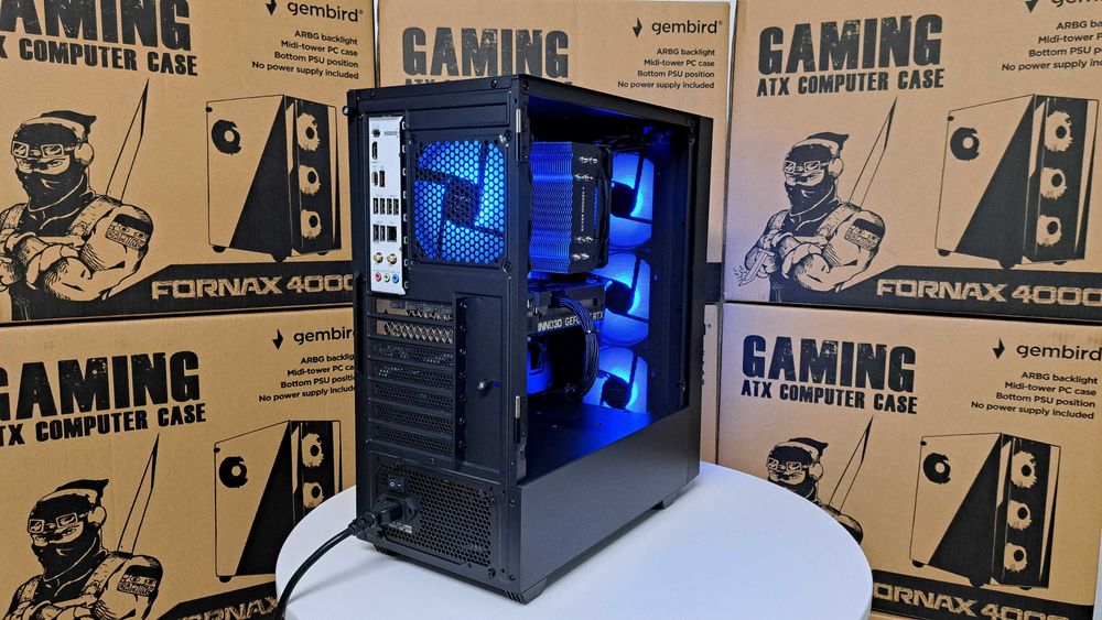 Nowy Komputer Gamingowy Katowice OFERTA SIERPIEŃ INTEL RYZEN RTX Gwarancja Faktura VAT 23% Windows 11