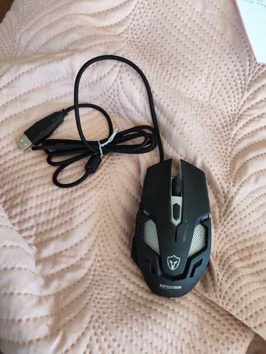 Myszka gamingowa marki Battletron + podkładka