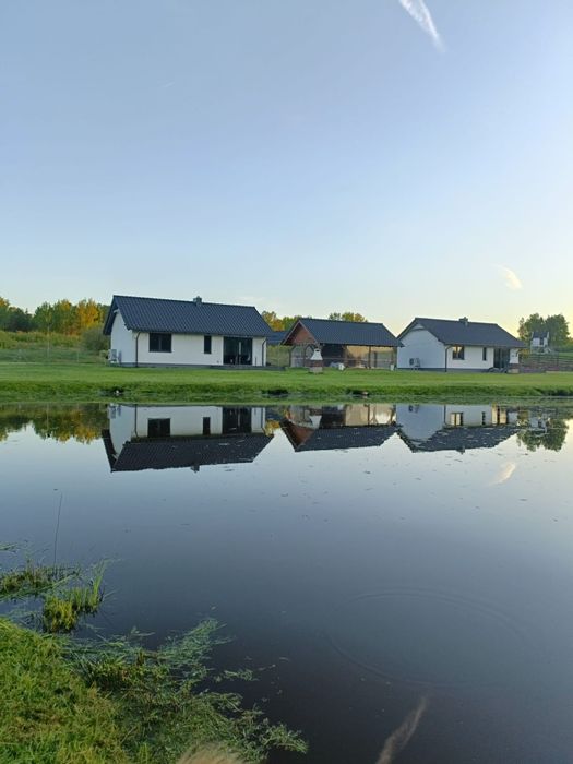 KASZUBY Domki Rybomania Żukówko balia, jacuzzi, sauna, łowienie ryb