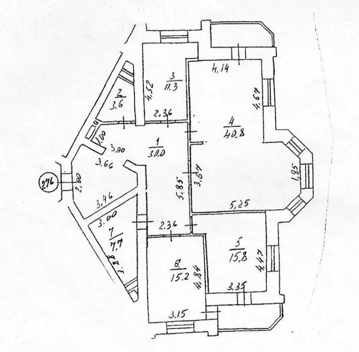 3-комнатная квартира по адресу (площадь 127 м²) - Atlanta.ua - фото 21