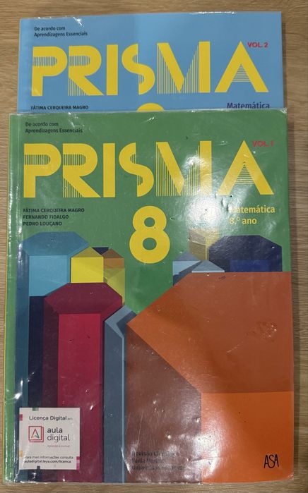 Livros escolares para o 8º ano