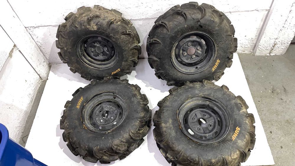 TGB Blade Koła 26/9/12 oraz 26/11/12 Opony Sunf Warrior