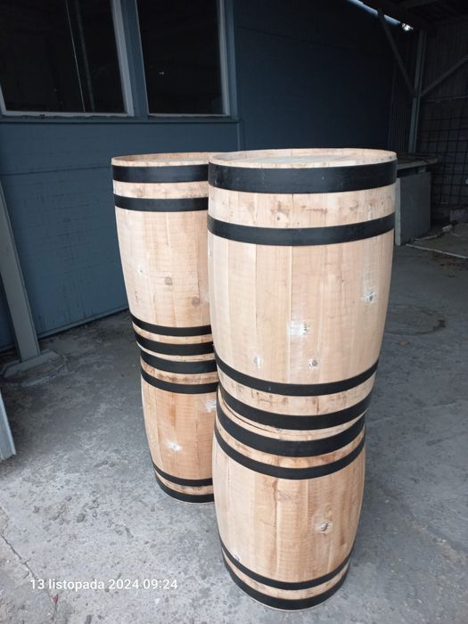 Beczki drewniane