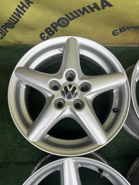 Диски титани 5:112r15 Volkswagen,Audi,Skoda комплект б/у склад