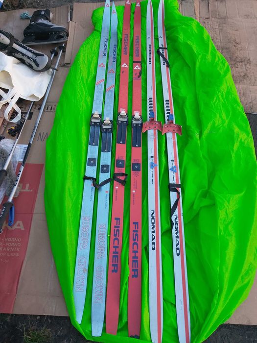 narty biegówki Ficher roz 200 cm -łuska -but