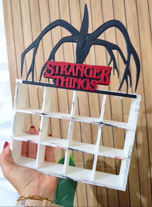 Expositor vitrine Stranger things  #strangerthings #colecao #bonecos