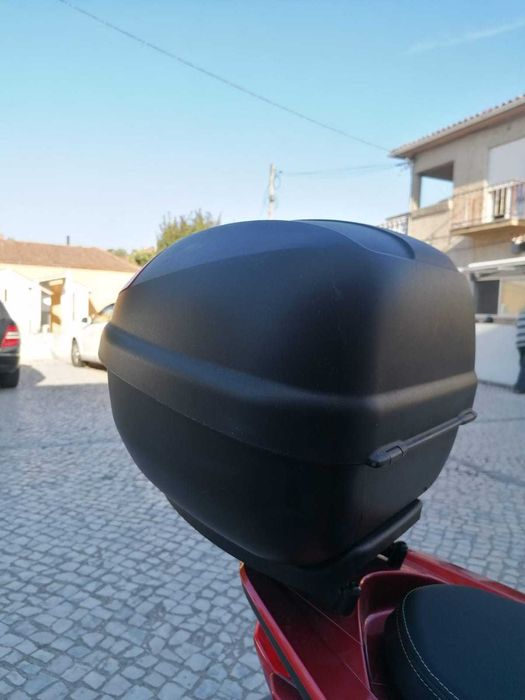 Mala Top Case + Suporte Base para Mota PCX 125CC (sem a fechadura)