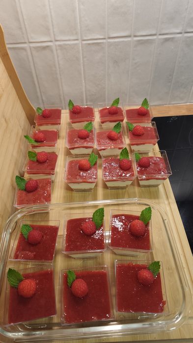 Sobremesas de copo para festas