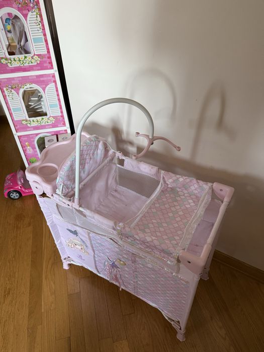 Ліжко - манеж - стільчик для ляльки (Baby Born) TM Decuevas