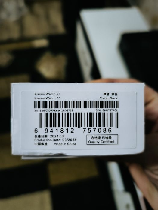 Smart watch xiaomi watch s3