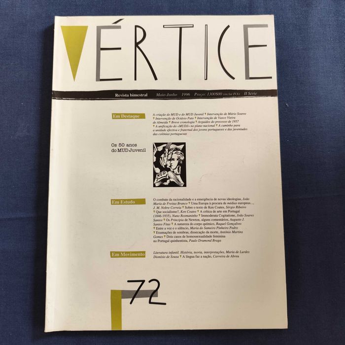Revista Vértice 72 - Maio-Junho 1996