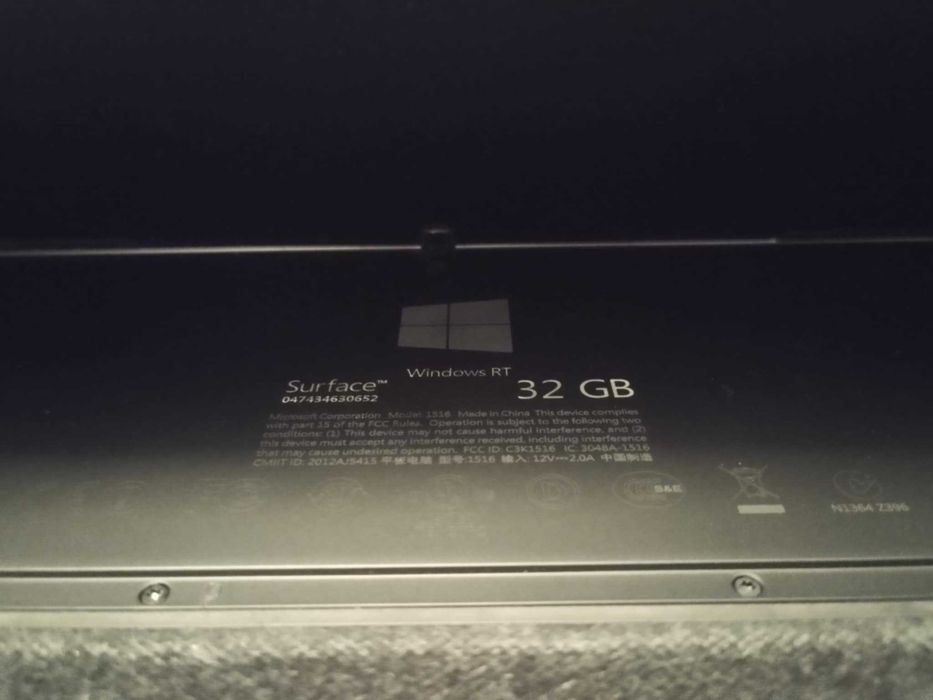 Tablet PC Surface RT 32 GB434319736795965441