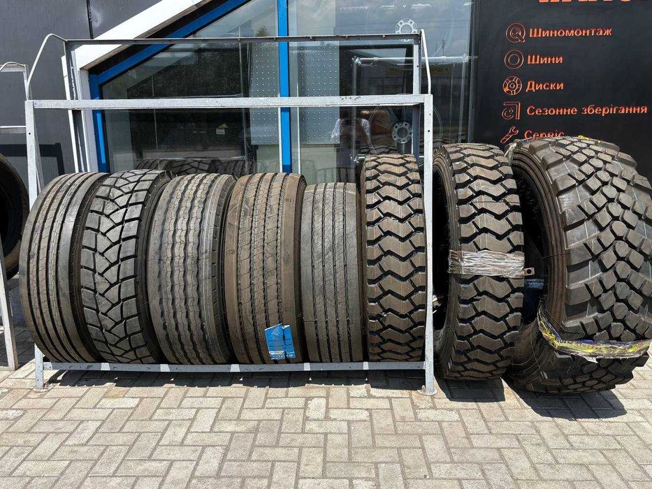 Вантажні/грузові шини нові ( кермо, причір, рульова) 385/65 . 315-70 .