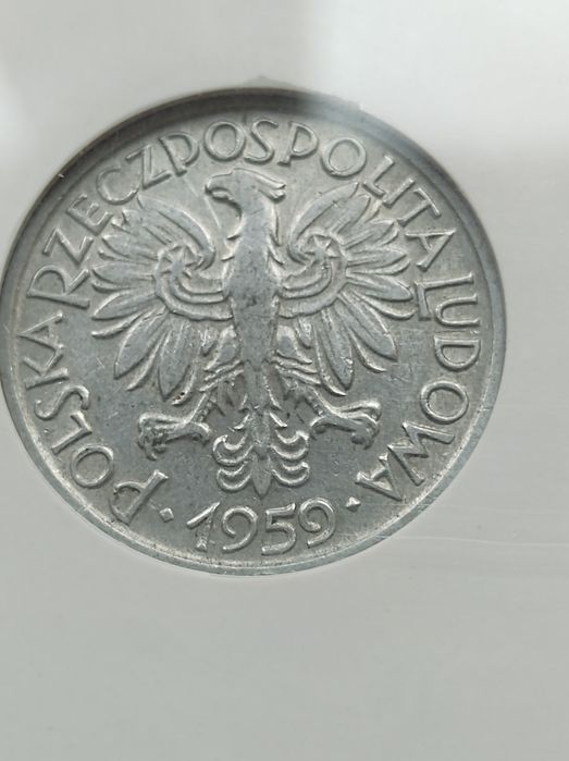 2zł Jagody 1959r XF40 Graiding GCN Rzadki Okaz!