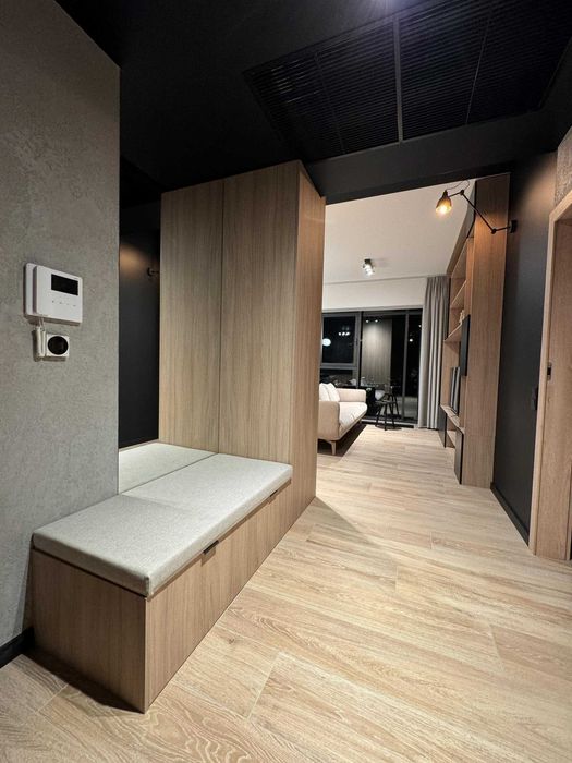 Apart 2 pokojowy, 18 piętro, Hanza Tower z miejscem postojowym