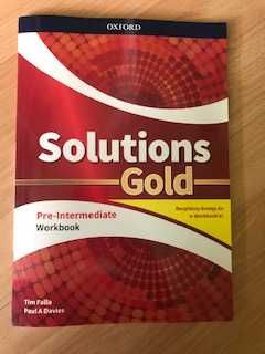 Solution Gold podręcznik + Ćwiczenia ( Nowe )