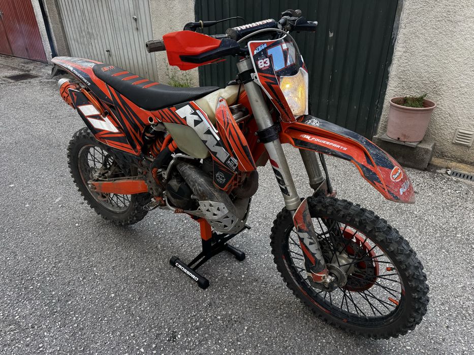 KTM 250 EXC de 2016 com documentos