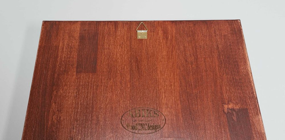 Godło Polski w drewnie 40x30
