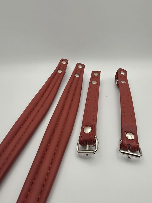 WŁOSKIE pasy nośne do akordeonu  RED/SCAY 40-60b