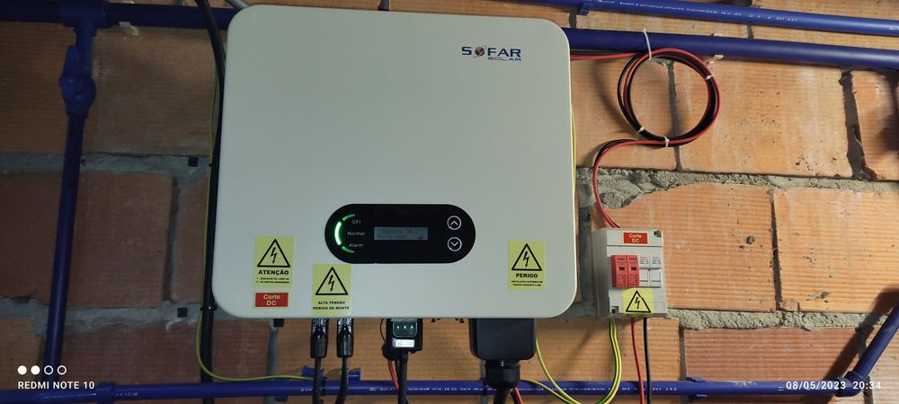 Inversor Sofar 4KW trifásico { 6500W paineis}